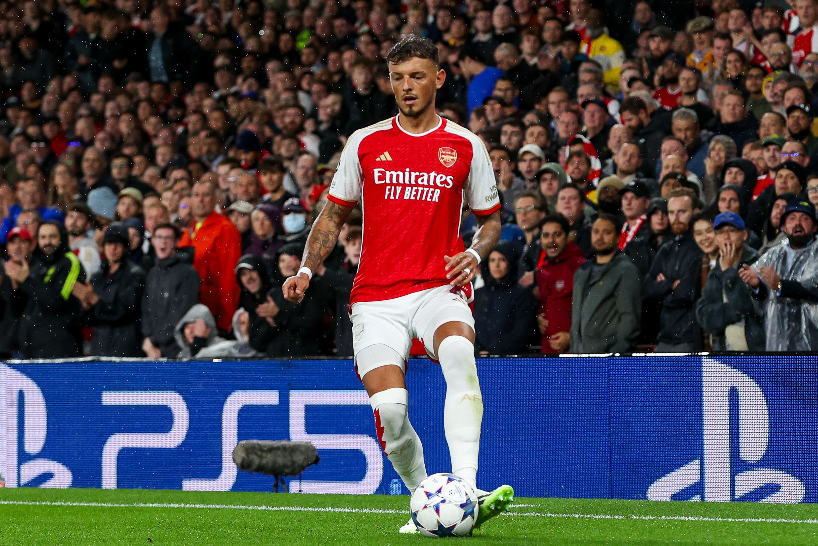 记者：本-怀特、诺尔高今日回归阿森纳训练，萨卡、萨利巴缺席