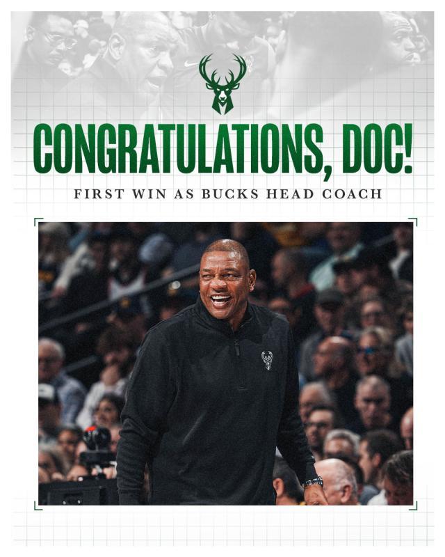 来得早不如来得巧 老里带队首胜便当选全明星主帅